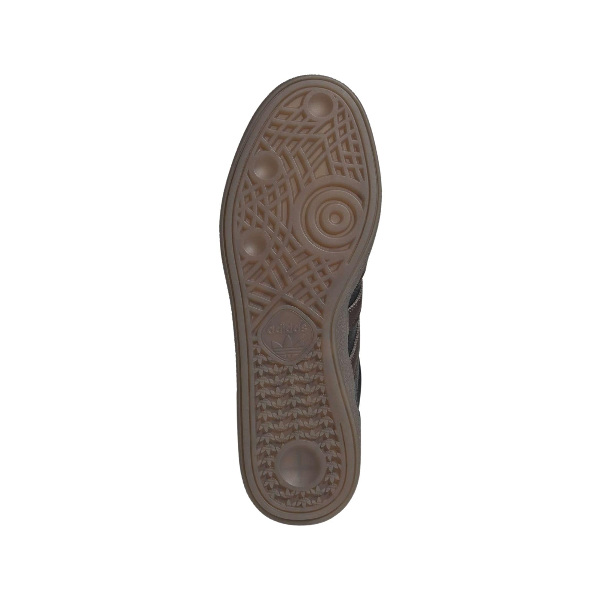 adidas Handball Spezial Sneakers Unisex Adulto, Nero/Marrone - IH6568