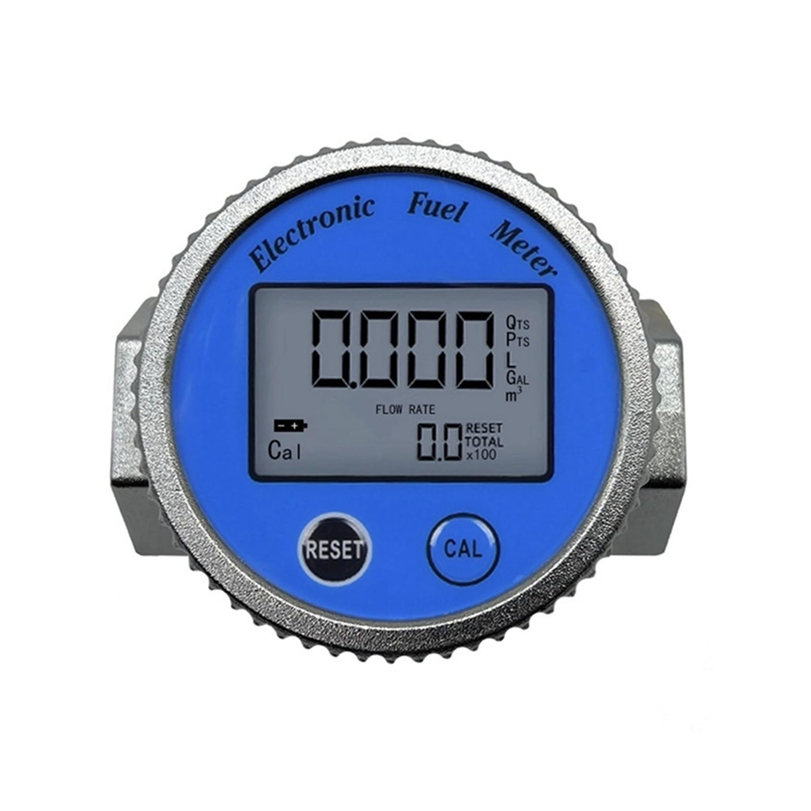 Medidor de flujo de agua, 1 Uds Dn25mm Medidor De Flujo Electrónico Alta Precisión Combustible Digital Metanol Aceite Azul