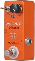 Áudio p90 pro phase phaser pedal efeitos de guitarra único mini vintage phaser pedal efeito