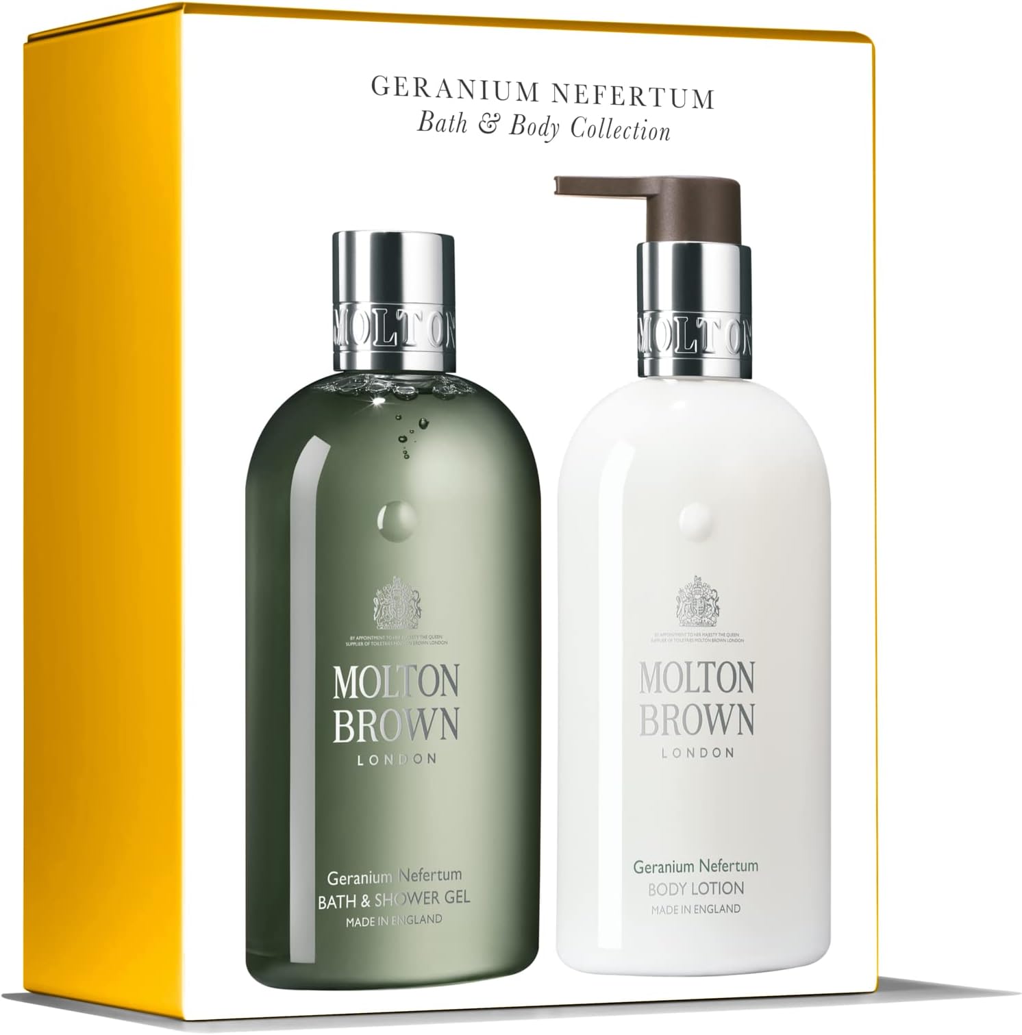 Molton Brown Geranium Nefertum Bath and Body Collection
