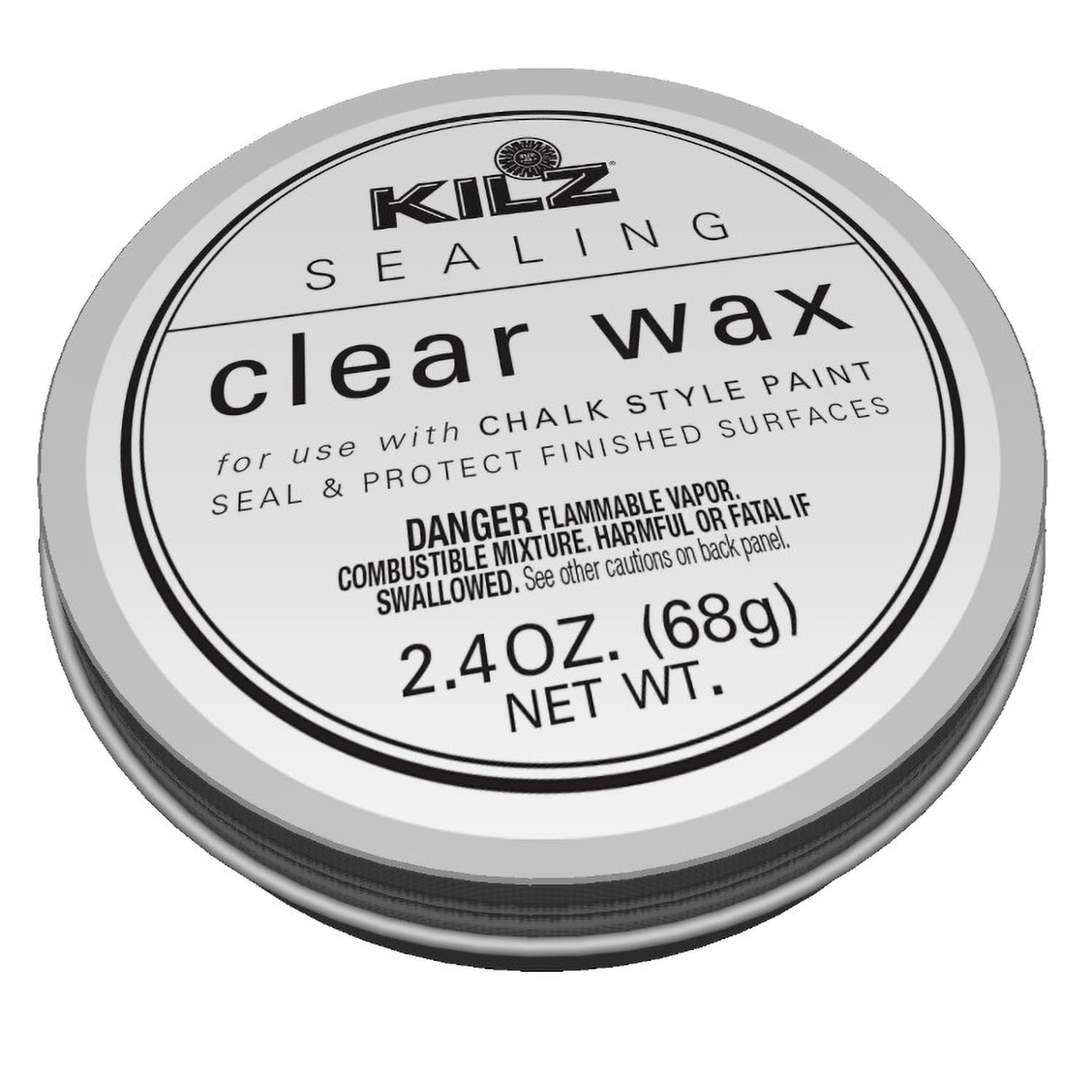 KILZ Protective Sealing Wax, Interior, Clear, 2.4 Ounces