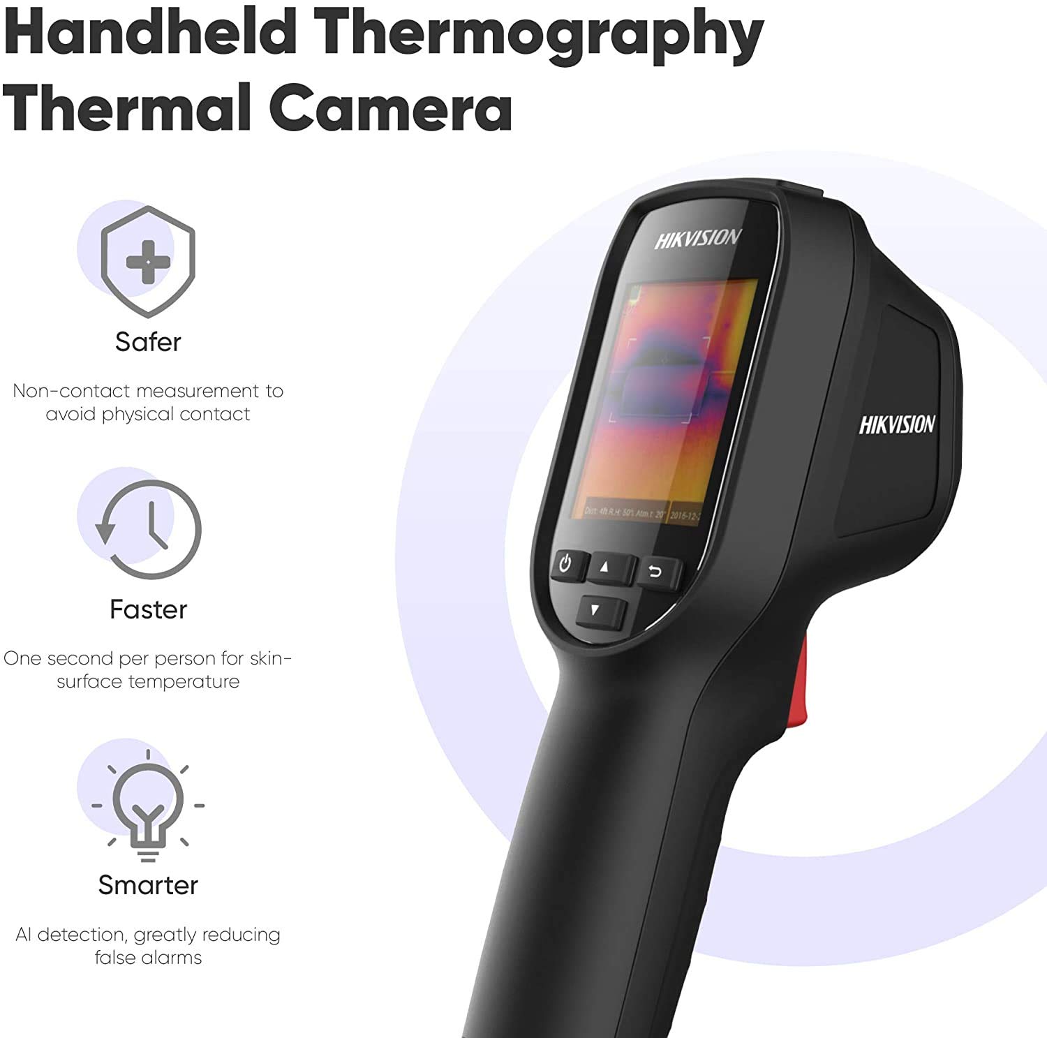 Hikvision Telecamera termica portatile per la misurazione della temperatura corporea