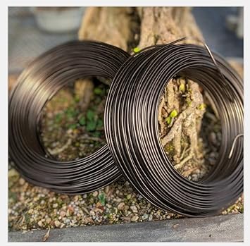 GREENARTZ 50Mtr Anodized Aluminium Wire 3mm for Garden Fencing Plant Trellis Electrical Application