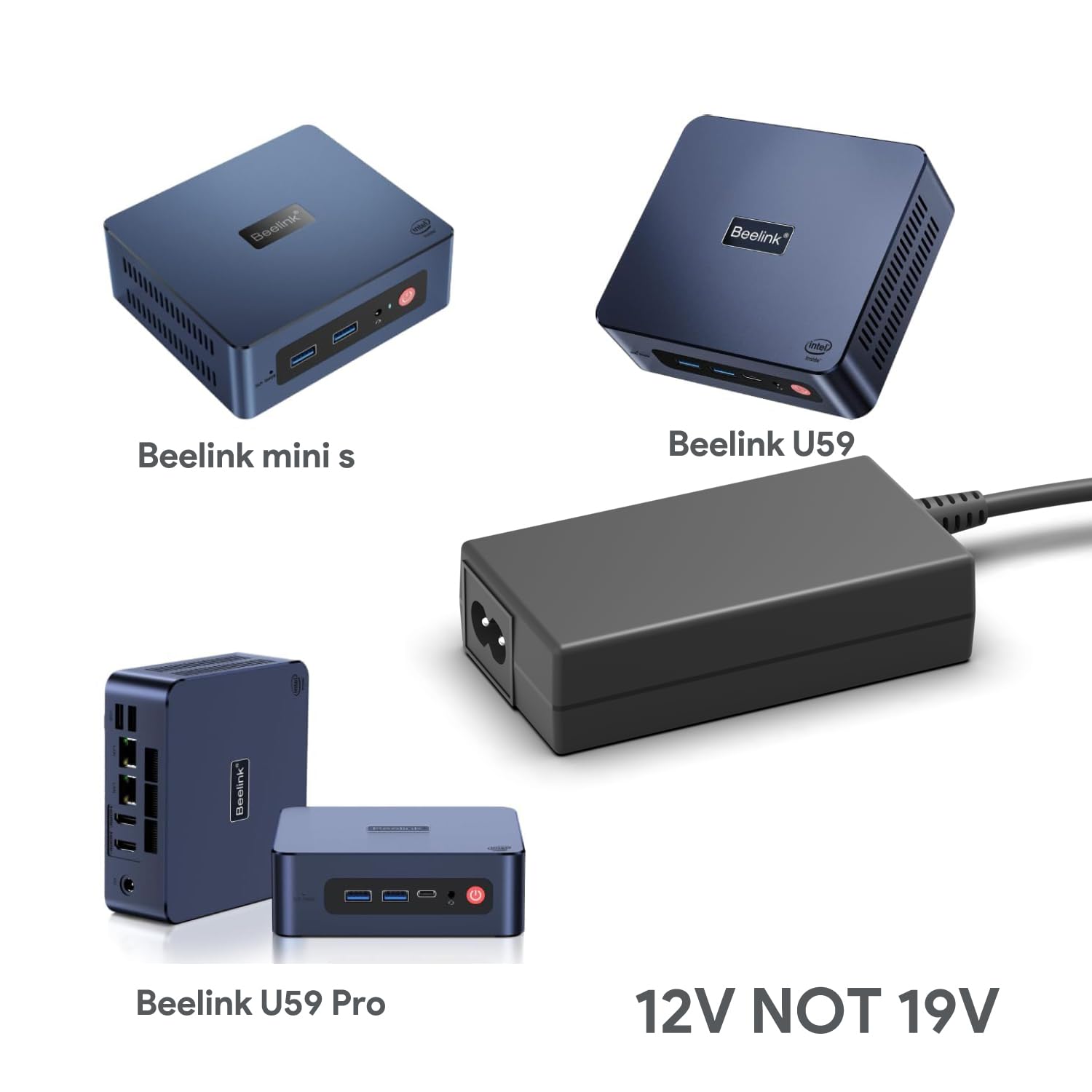 KFD 19V 3A Alimentation Chargeur Pour Beelink Ryzen 7 5800H SEI10