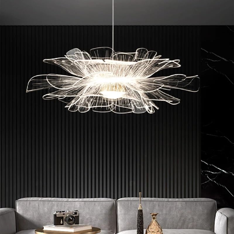 Generico Lampadari, Lampada a sospensione moderna for soggiorno, sala da pranzo, ristorante, lampadario, plafoniere a led for(Style A D60cm,Dimming)