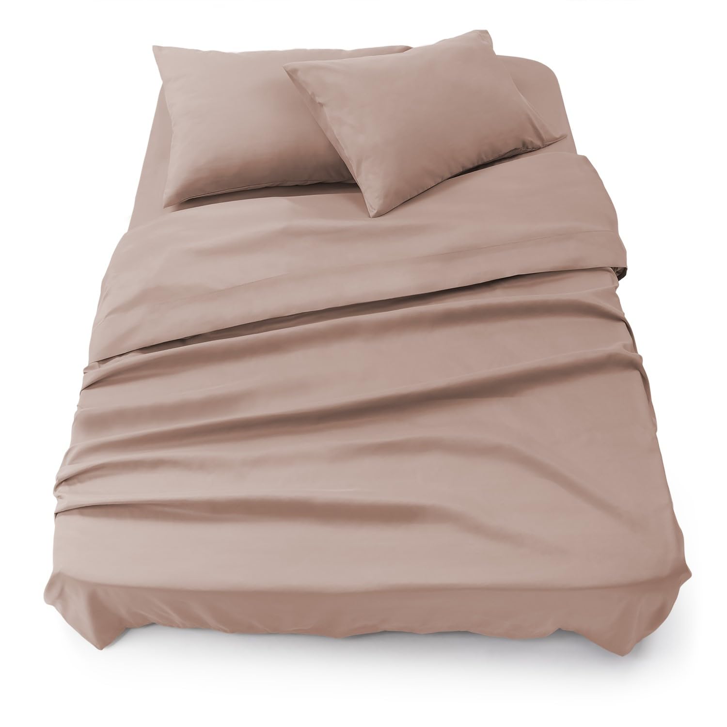 Blumtal Set Lenzuola Una Piazza e Mezza 3pz - Lenzuola 1 Piazza e Mezza Certificato Oeko-Tex - Lenzuolo Angoli 135x190x30cm + Lenzuola 1 Piazza e Mezza 220x275cm + 2X Federa Cuscino 50x80cm - in Rosa