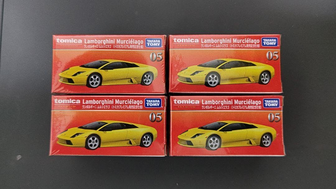 トミカ ランボルギーニ ムルシエラゴ 4台セット 未開封トミカ