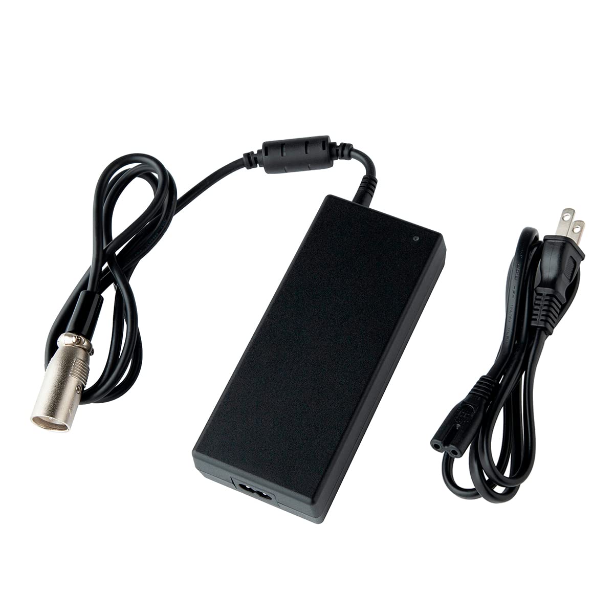 WHILL Lithium Ion Battery Charger - Compatible with WHILL Models C2 and F - Black - AC Powered - 1 Count