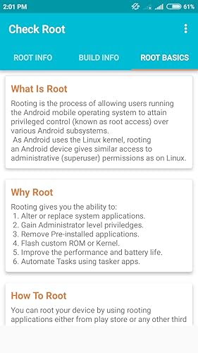 Check Root