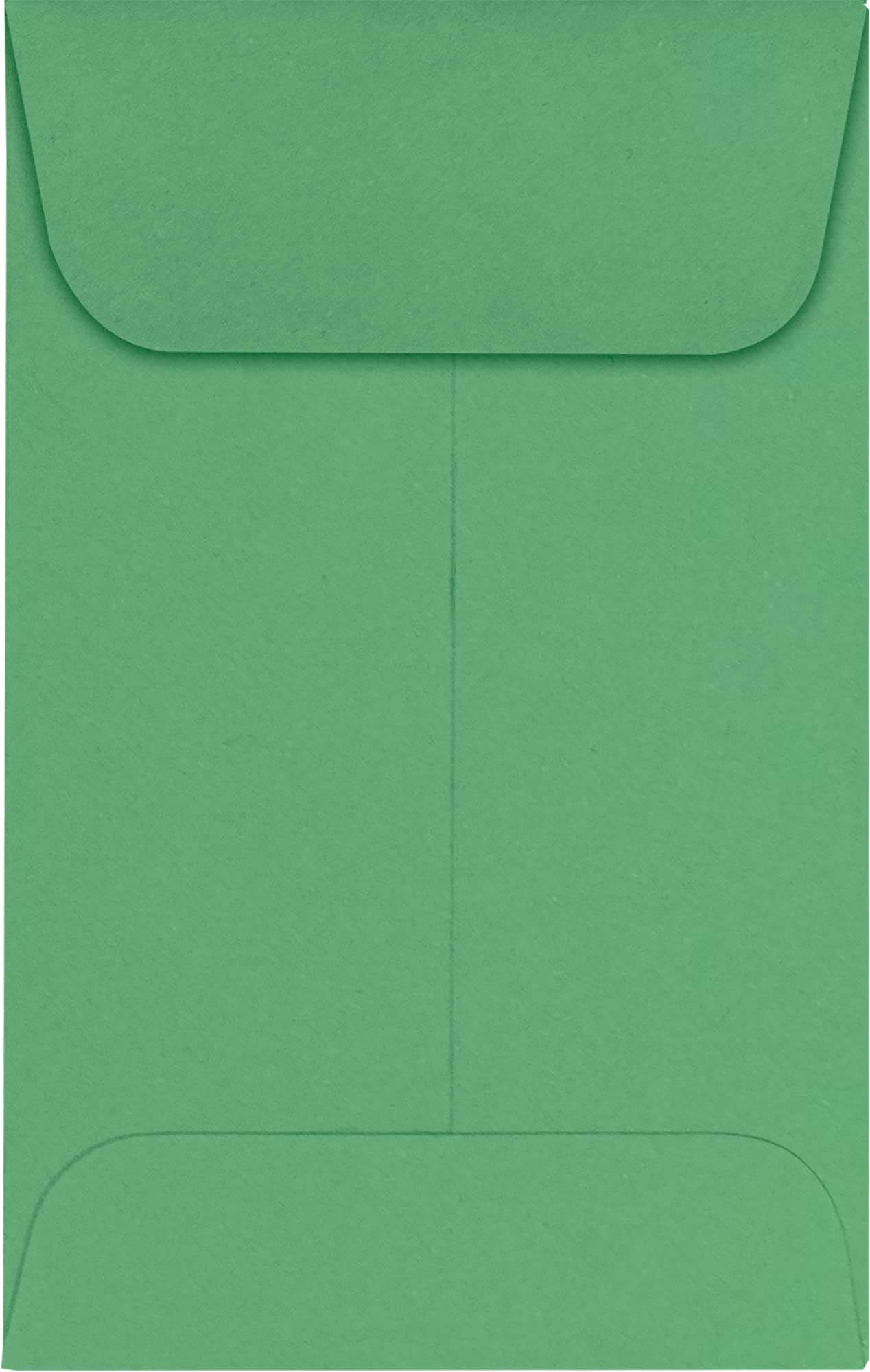 LUXPaper #1 Coin Envelopes | 2 1/4" x 3 1/2" | Holiday Green | 80lb. Text | 50 Qty