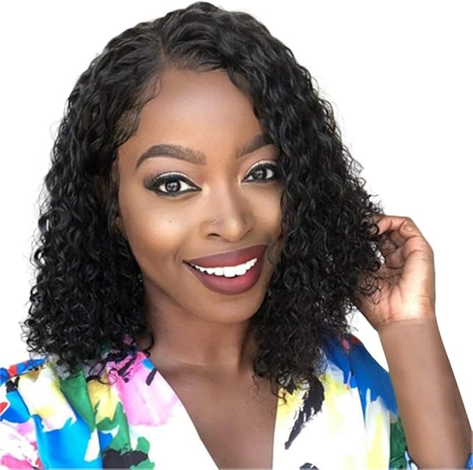 Women Wigs,Synthetic Afro Curly Hair Wigs for Black Short