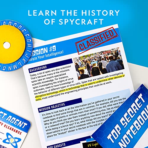 Blue Marble RTSCISPY National Geographic Spy Science Kit - Kids Spy Activity Set thumb #4