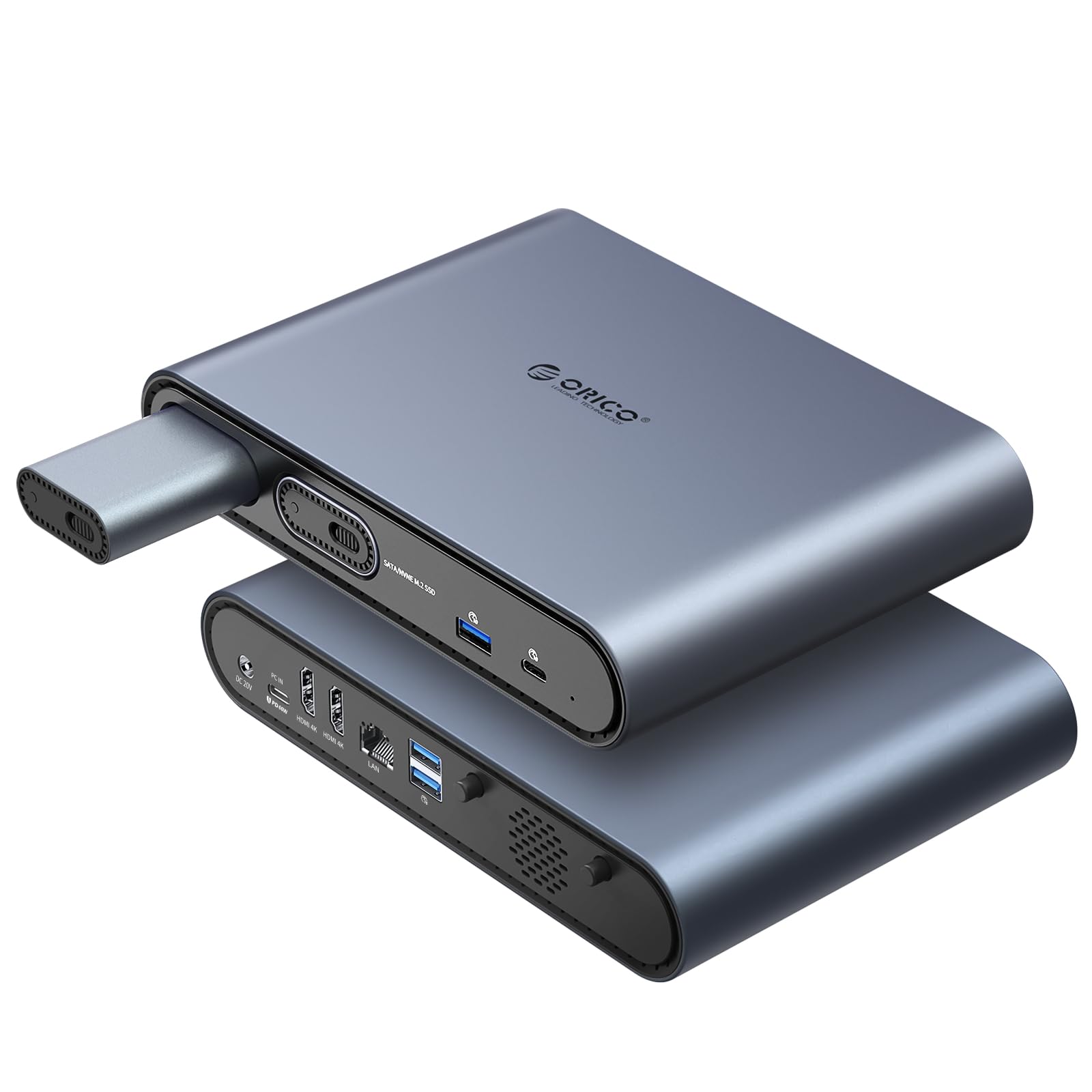 ORICO 10-in-1 ドッキングステーション （ファン内蔵/8TB対応） Amazon.co.jp: ORICO 10-in-1 USB-C ドッキングステーション、デュアル