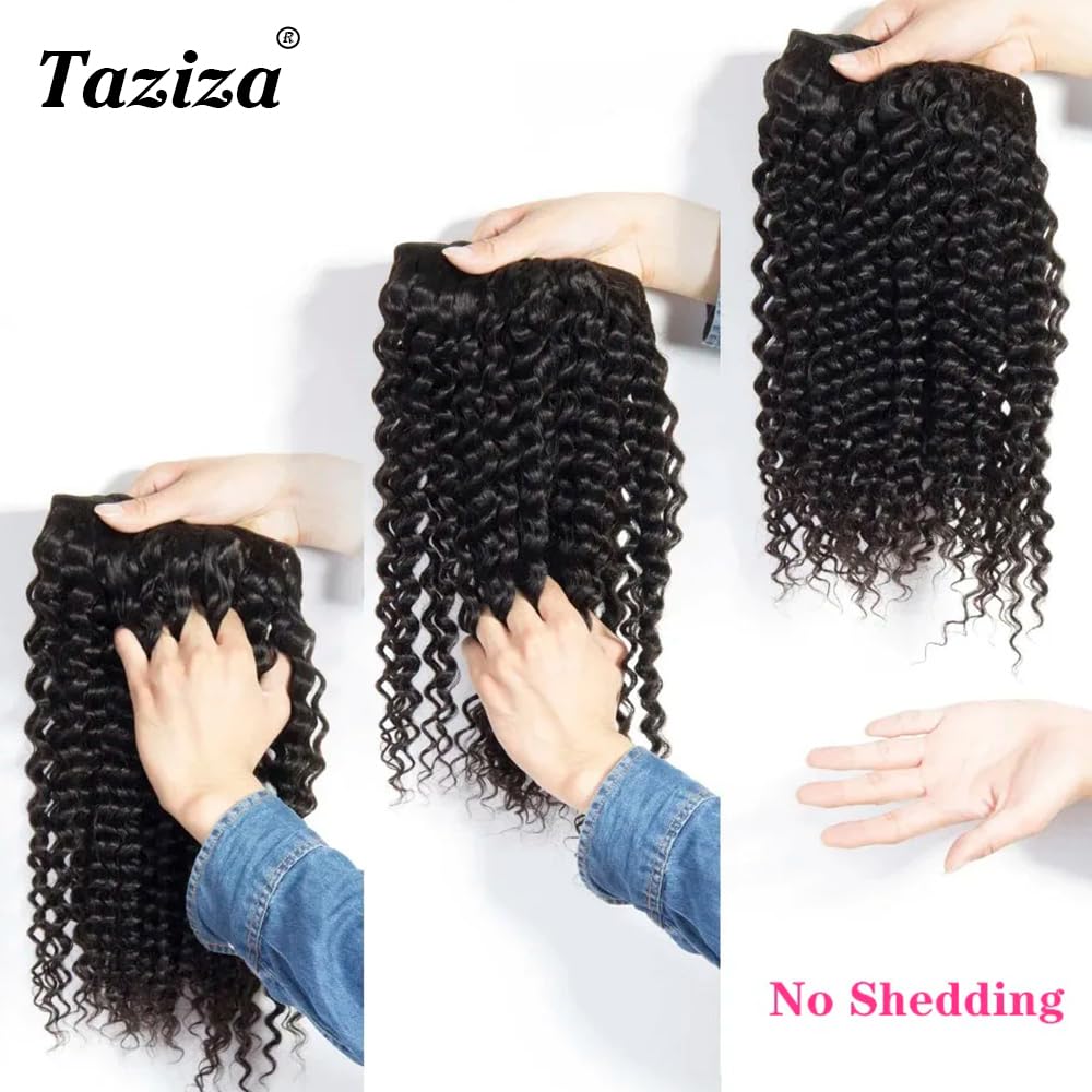 12A Brazilian Virgin Human Hair Bundles, Deep Wave 4 Bundles 100% Unprocessed Remy Hair - Image 4