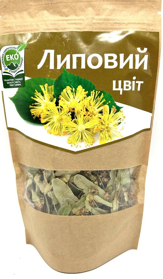 Linden Blossom Loose Leaf Tea 1.056 oz / 30gr Natural Product from Ukrainian Carpathians (3 Pack)