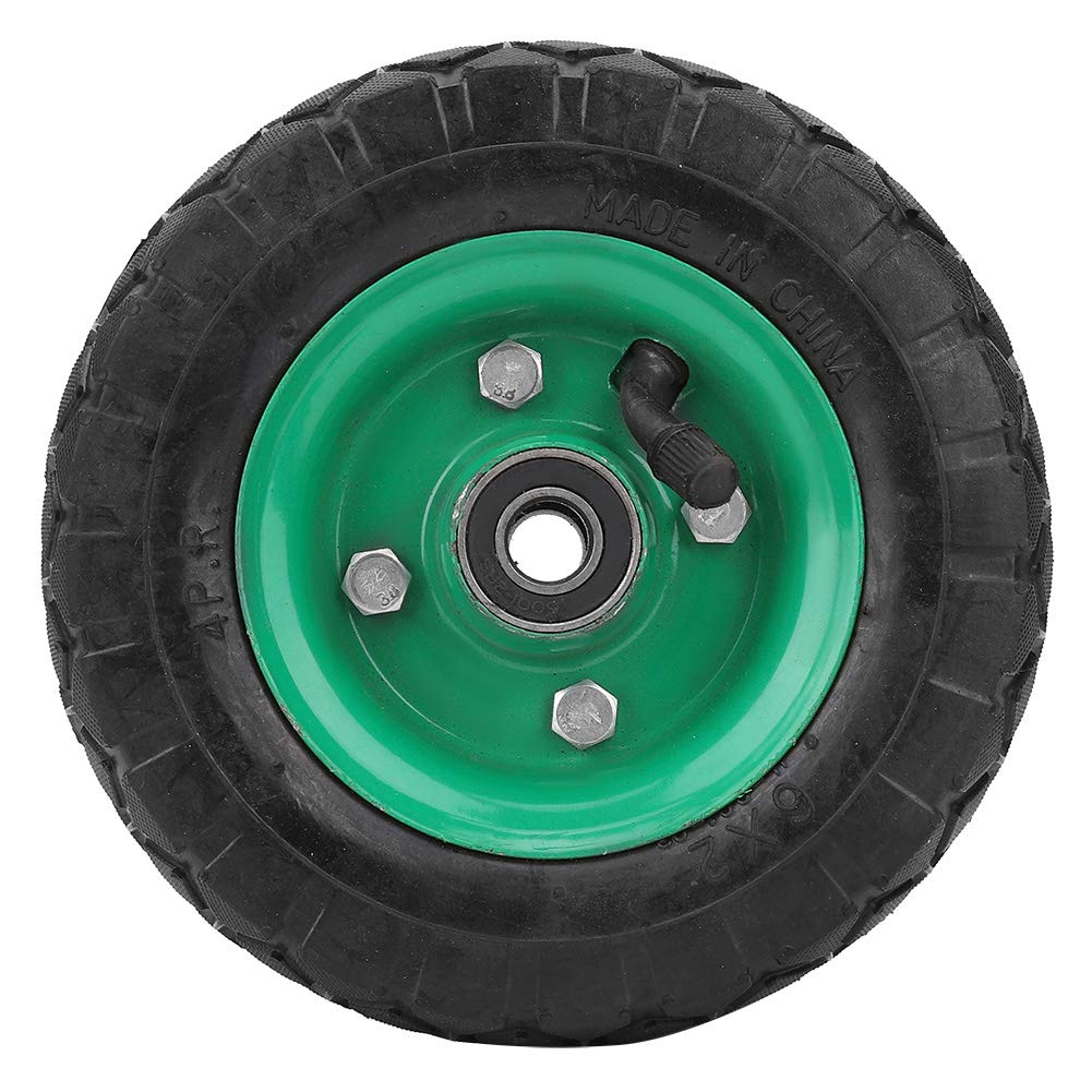 Pneu Gonflable Résistant À L'usure - Roue De 6 Pouces De Qualité Industrielle - 250kg 36psi Pour Chariot De Camion Brouette
