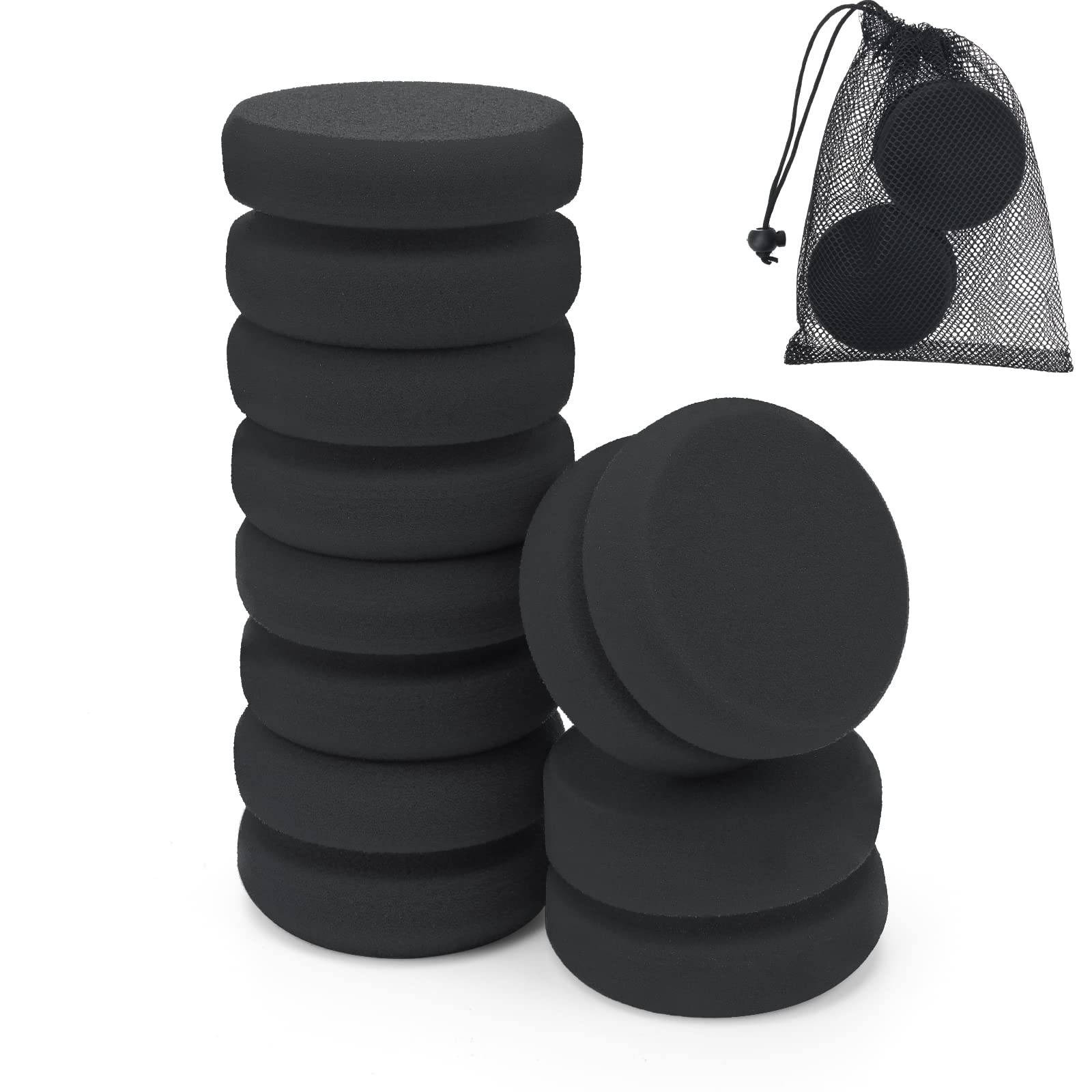 Black Paint Sponges - 6 Pack for Detail Work -7