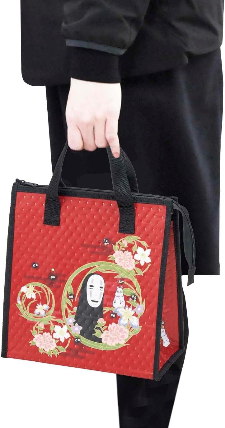 Skater FBC1-A Non-Woven Lunch Bag Cooler Bag Spirited Away Kaonashi Enji Studio Ghibli