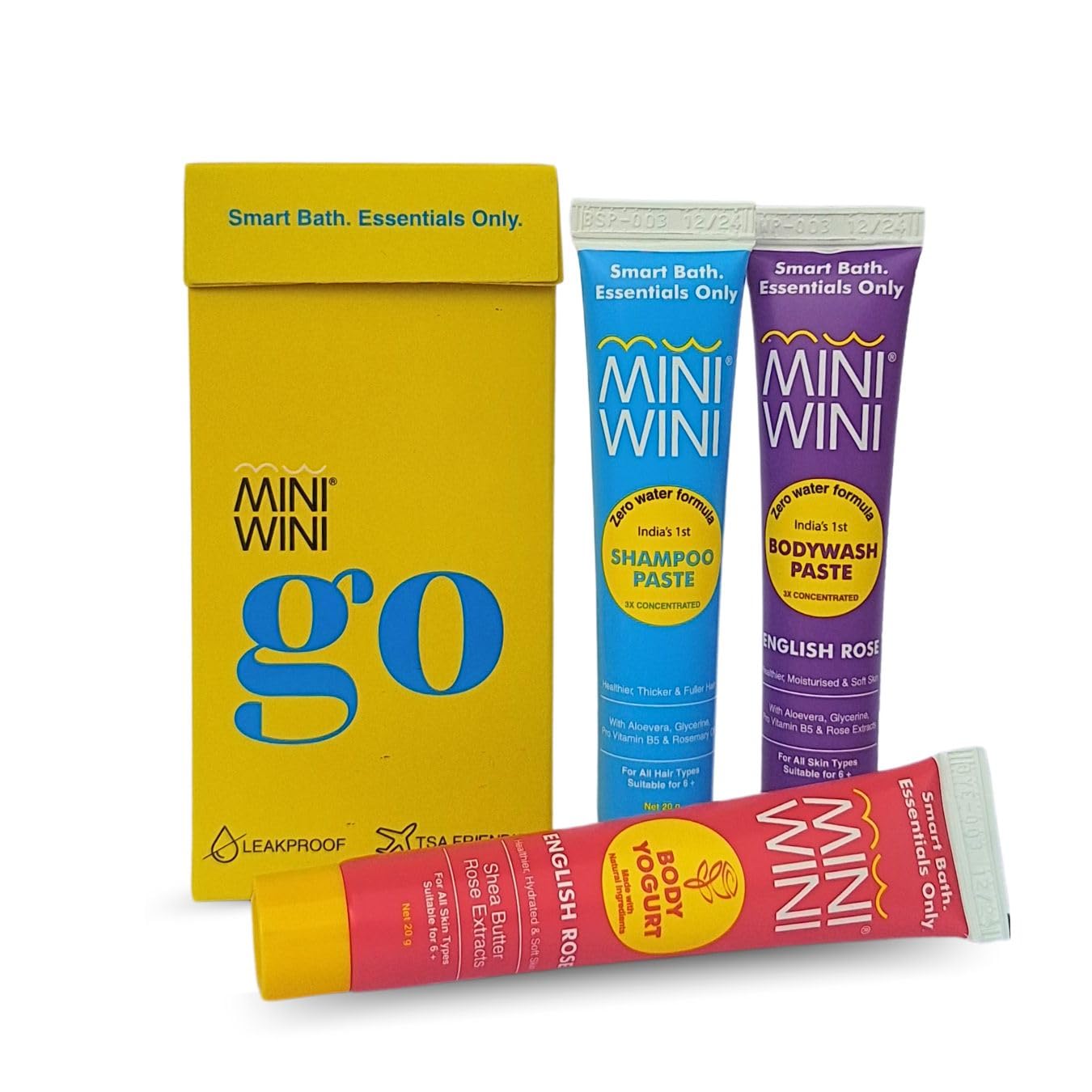 MiniWini GO Travel Toiletries Kit, Shampoo, Bodywash, Body Yogurt, 20g (PACK OF 1)-image-30