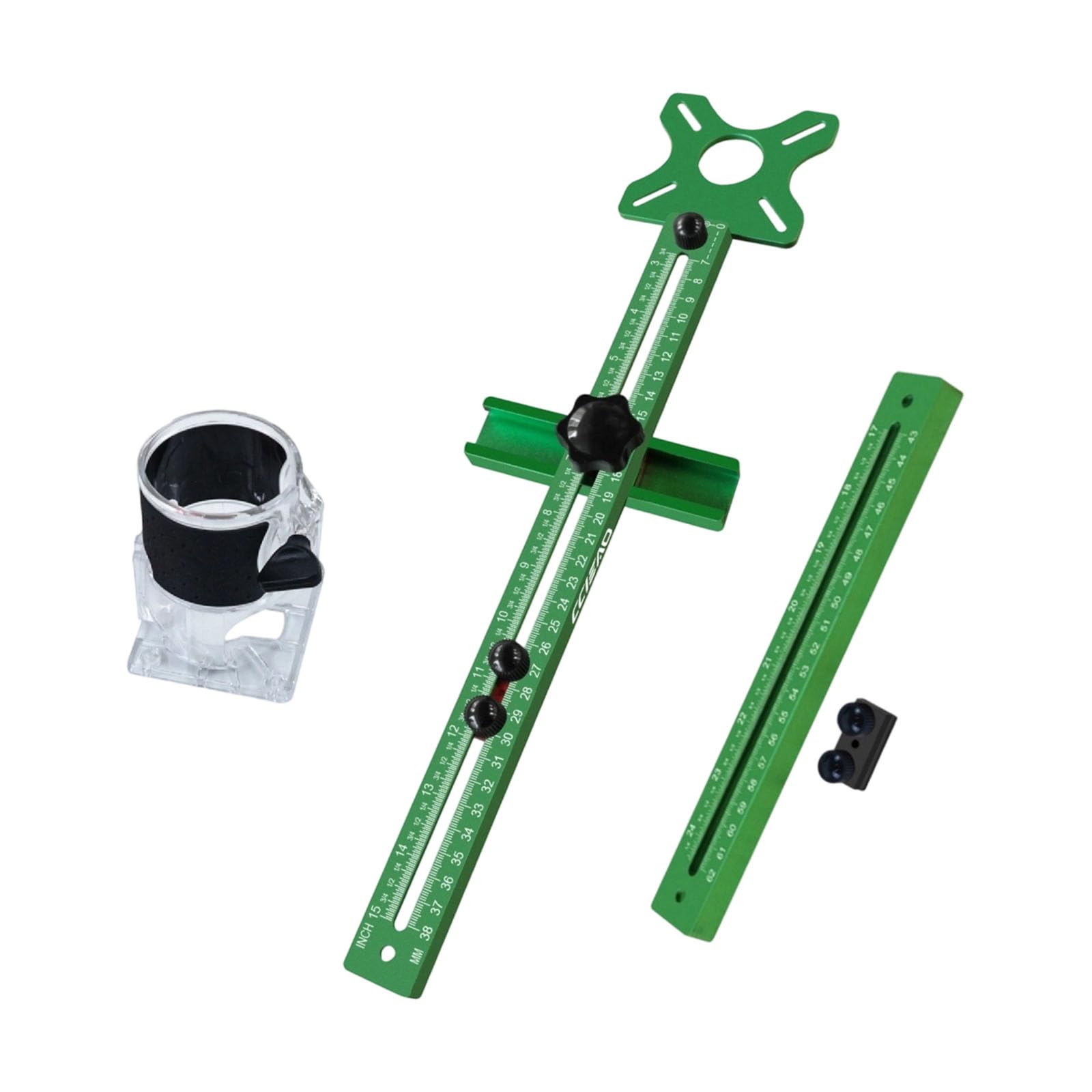 Aluminum Mixture Access Dance with Extendable 90 370mm Milling Extent Thin Fast Seal Round Wood Cutting Modifiable Woodworking Dance