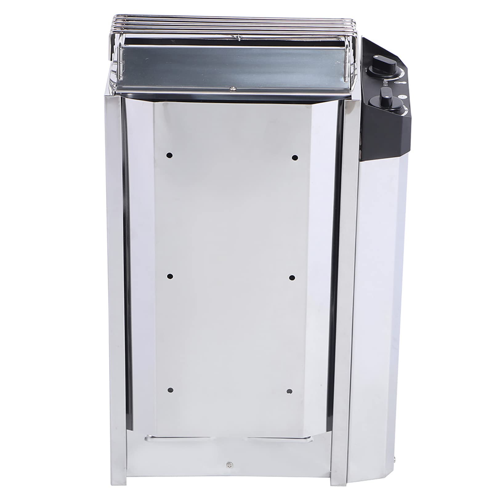 Srliya Poêle Sauna Acier Inoxydable 3kW 220V 55x34x24 Contrôle Interne