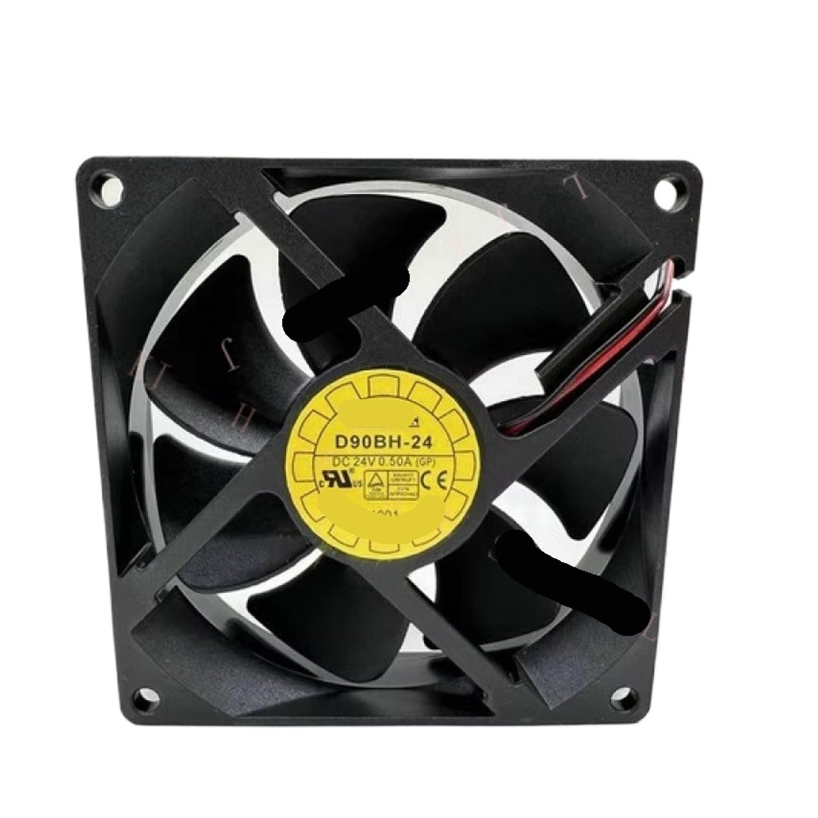 LWJYIPETZQ D90BH-24 24V 0.50A 9025 2-wire Cooling Fan