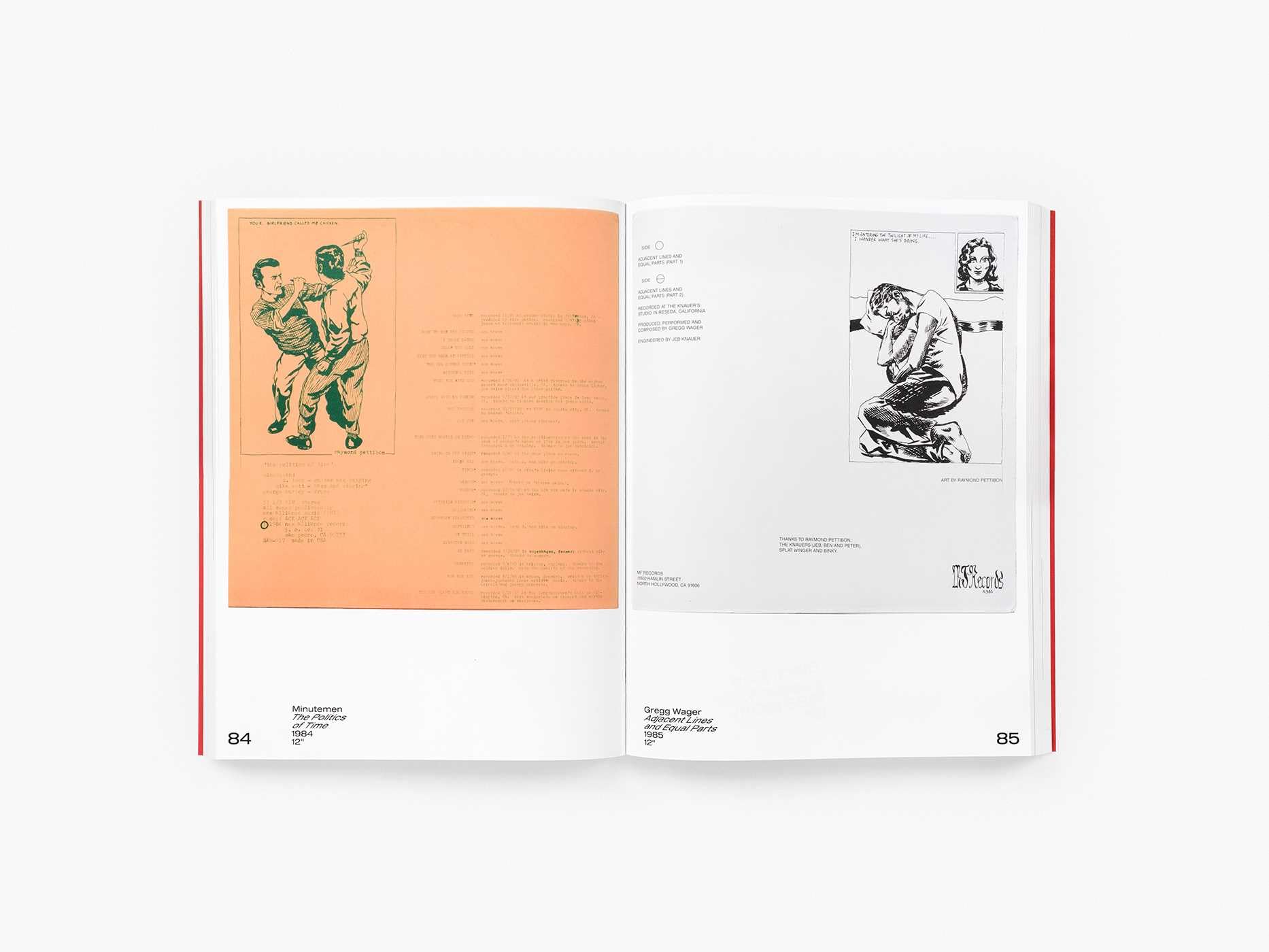 Nervous Breakdown: Raymond Pettibon, Album Covers