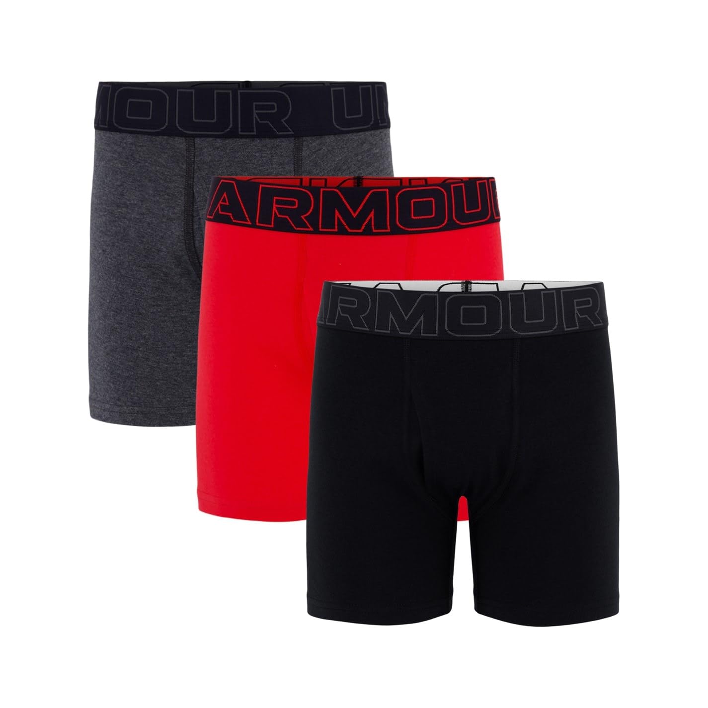 Under Armour Boys  3Pk Cotton Boxers  in Size 13 - 14 Years, Sports Direct