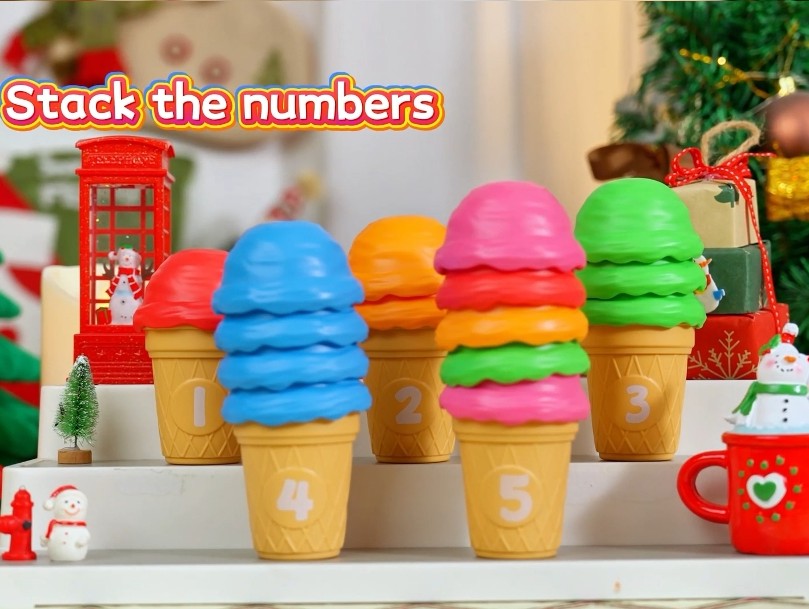 Amazon.com: JoyCat Ice Cream Preschool Learning Activities