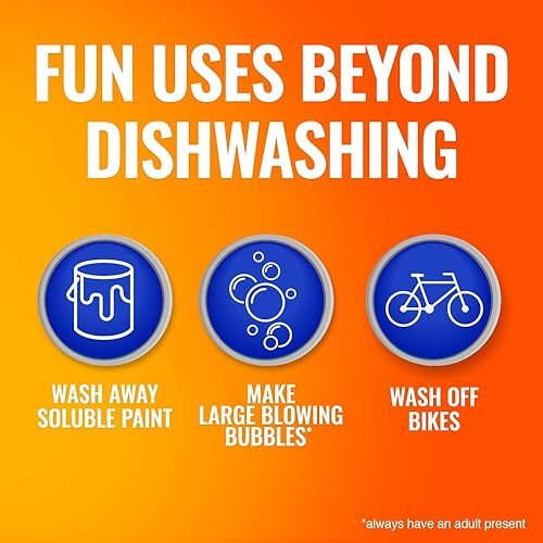 Vista 46 de Ajax Jabón ultra líquido para platos con aroma a naranja, triple acción, sin desorden, tapa fácil de volver, botella de 52 onzas líquidas