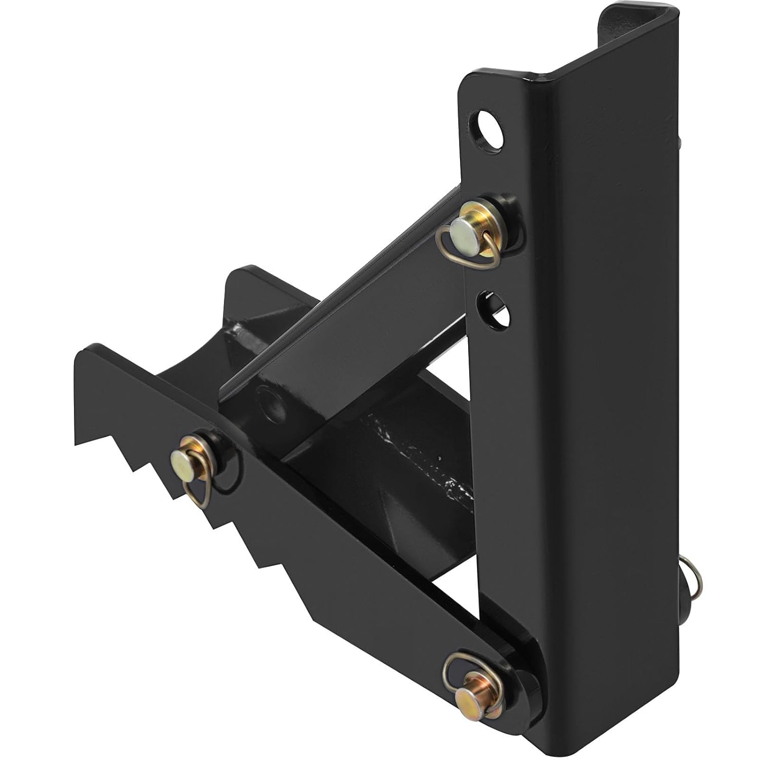 18 inch Backhoe Excavator Thumb Attachments Weld On Adjustable Boom Tractor Excavator 1/2Inch Teeth Thick Steel Plate Assembly 12MM Bolt-On Design