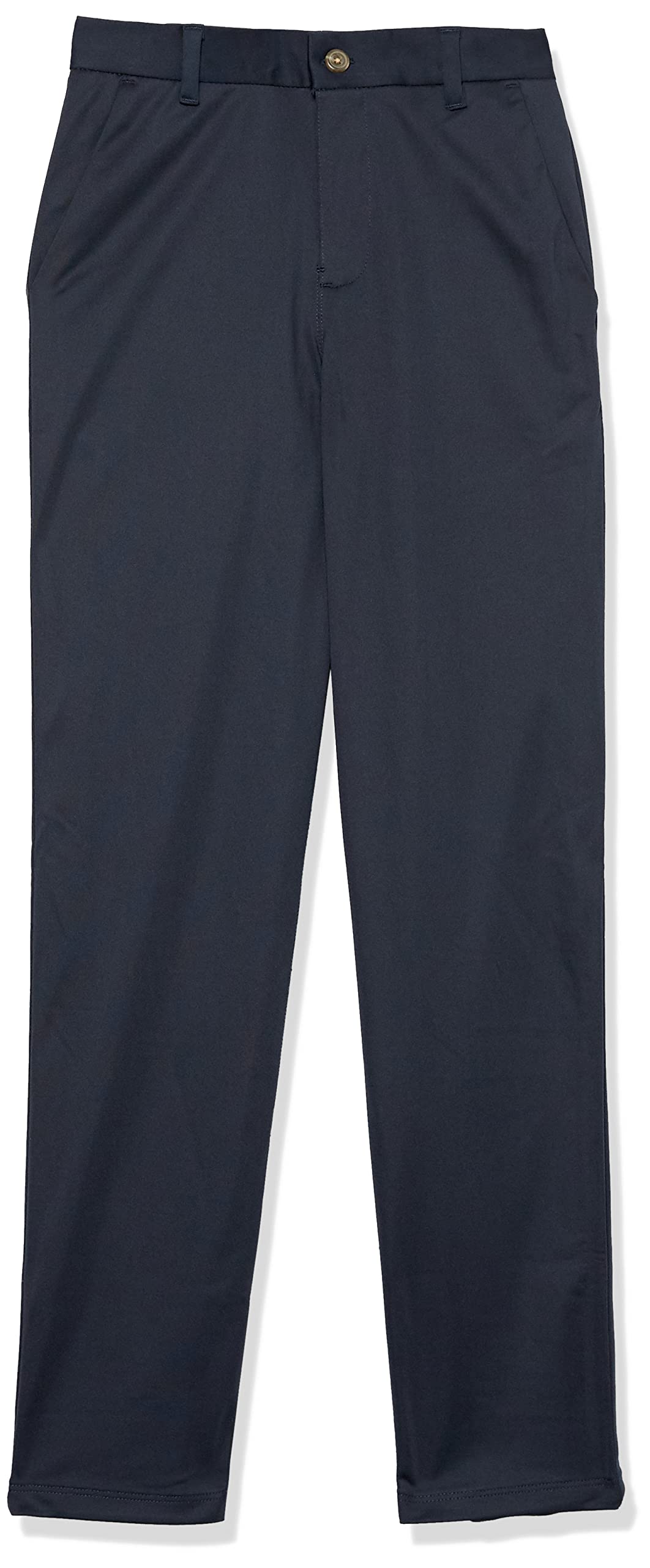 Nautica Pantalón de punto de urdimbre frontal plano para uniforme escolar para niño