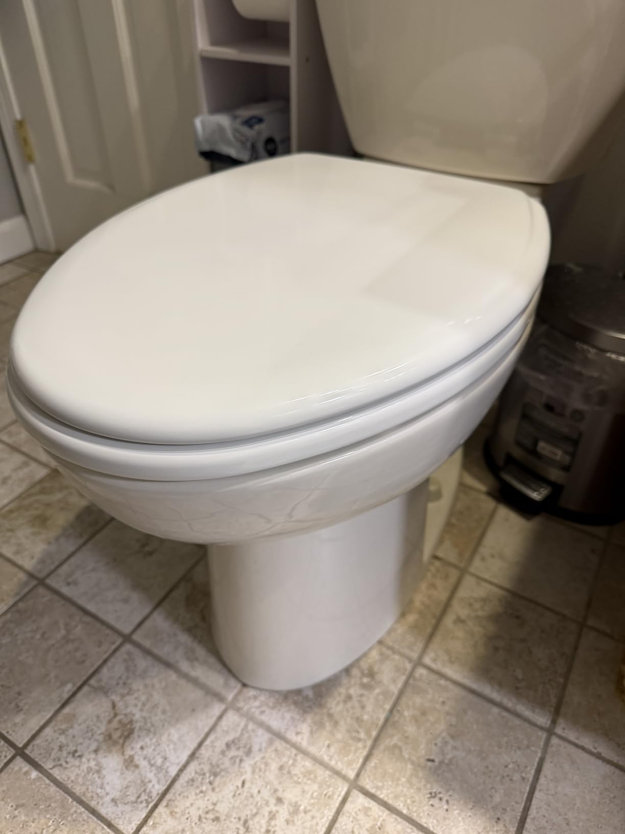 Royal Bath 360 TSUNAMI Flush One-piece Toilet in white bathroom