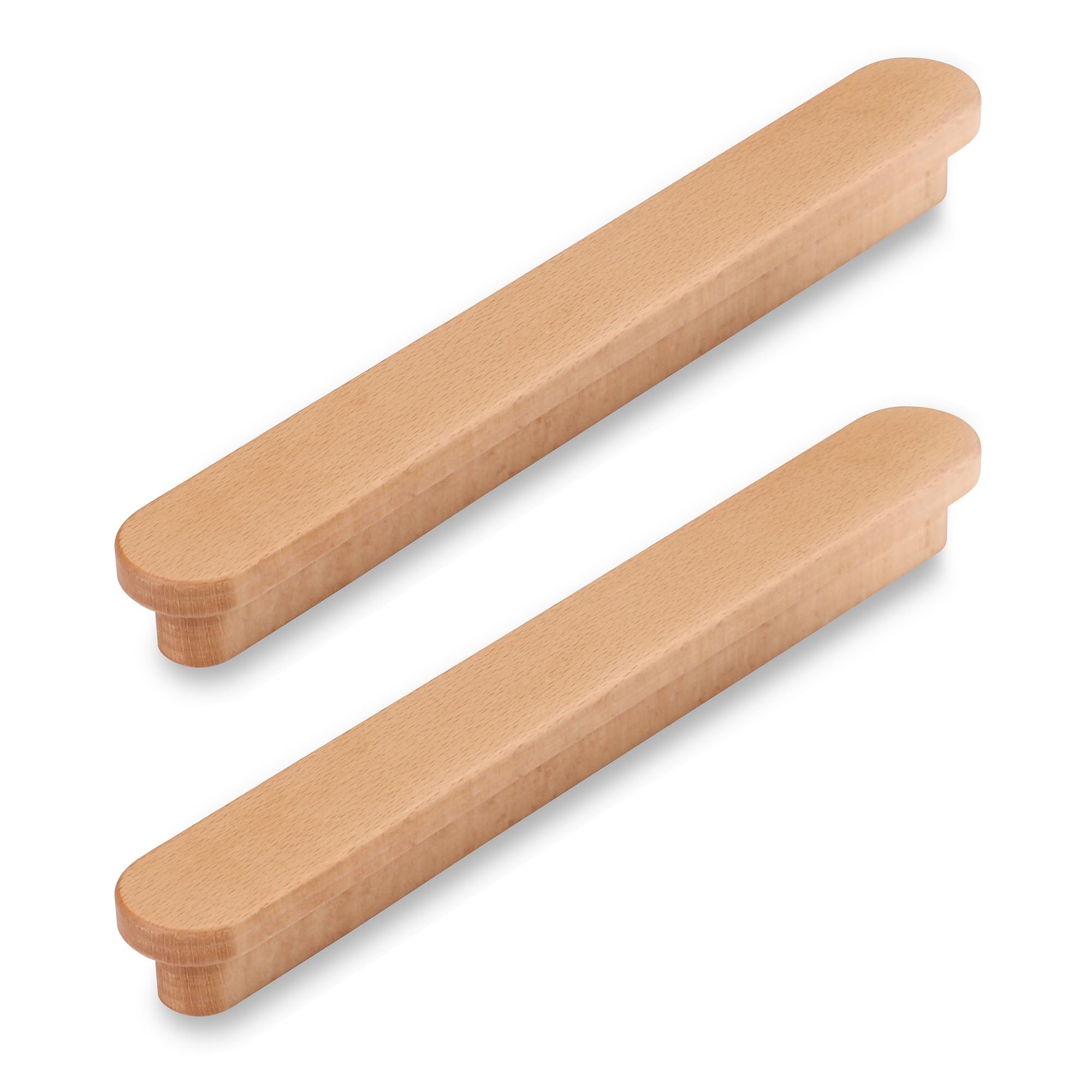 MARGUERASW 6 Piece Furniture Handle Cupboard Handles Hole Spacing 192mm for Kitchen Furniture and Drawers