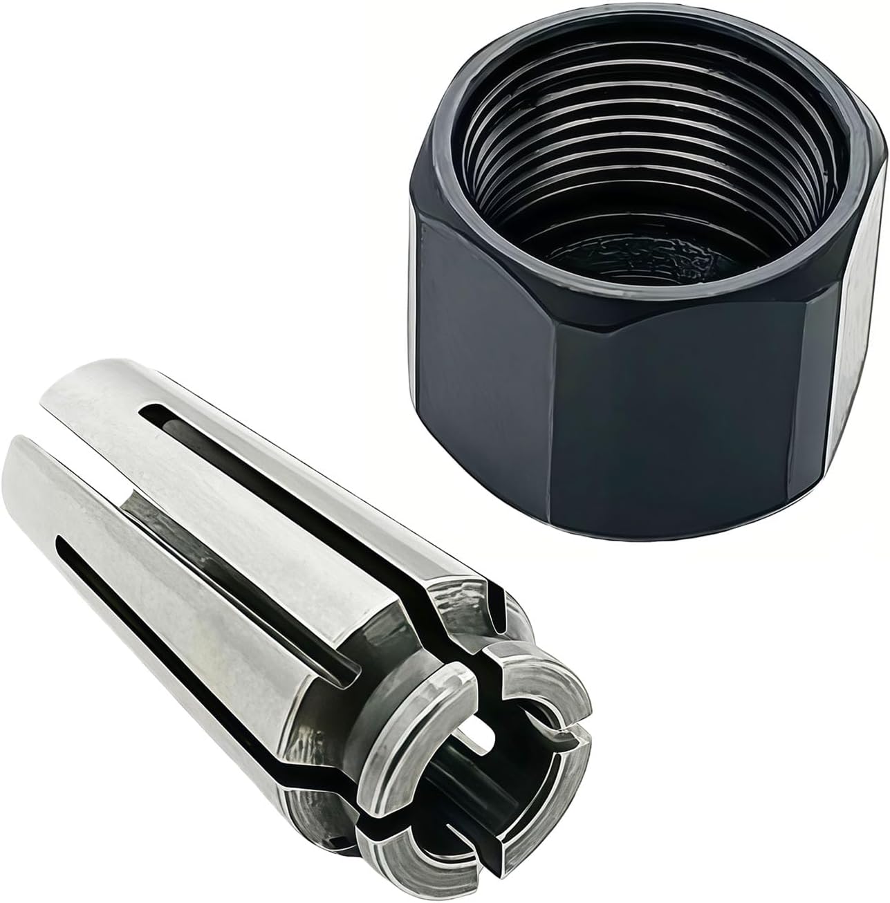48-68-0031 14-46-0166 Collet Nut Replace for Milwaukee 2723-20 2784-20 2784-22 2984-20 43-44-0043 1/4"（6.35mm) Collet Routers Angle Grinders