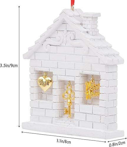 Miniatura 3 de Adorno de Navidad 2024 para decoración del hogar, regalos de inauguración de la casa para el nuevo hogar, divertidos regalos de inauguración de la