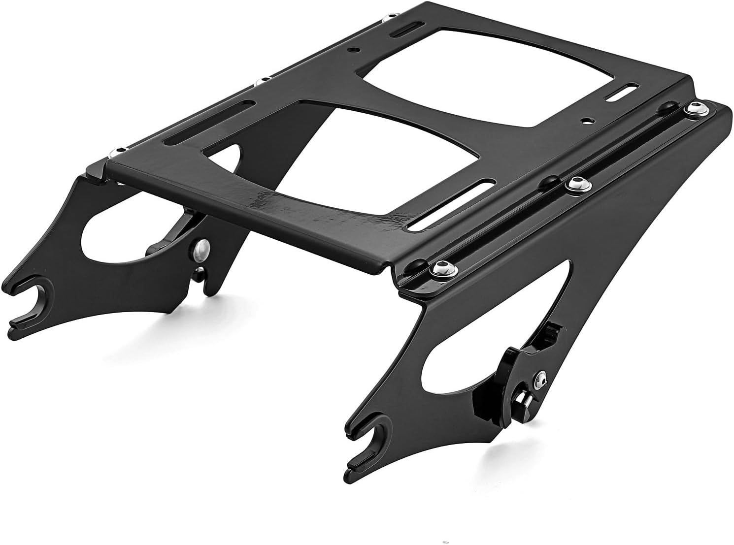 Detachable Tour Pack Mounting Rack Trunk Mount Compatible with Harley Touring Electra Glide Road King Road Glide Street Glide 2009-2013 Detachable Tour Pack Mounting Rack Trunk Mount Compatible with Harley Touring Electra Glide Road King Road Glide Street Glide 2009-2013