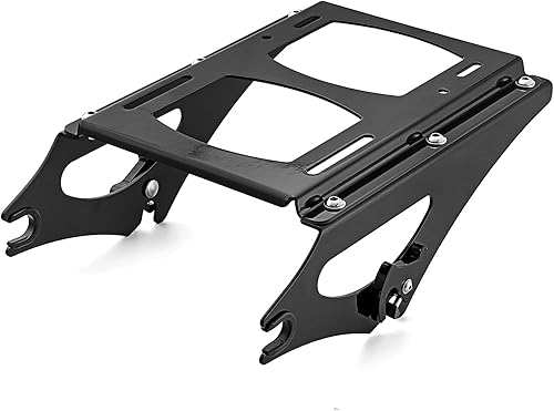 Mofun Soporte desmontable para cajuela compatible con Harley Touring Road King Electra Road Street Glide 2009-2013