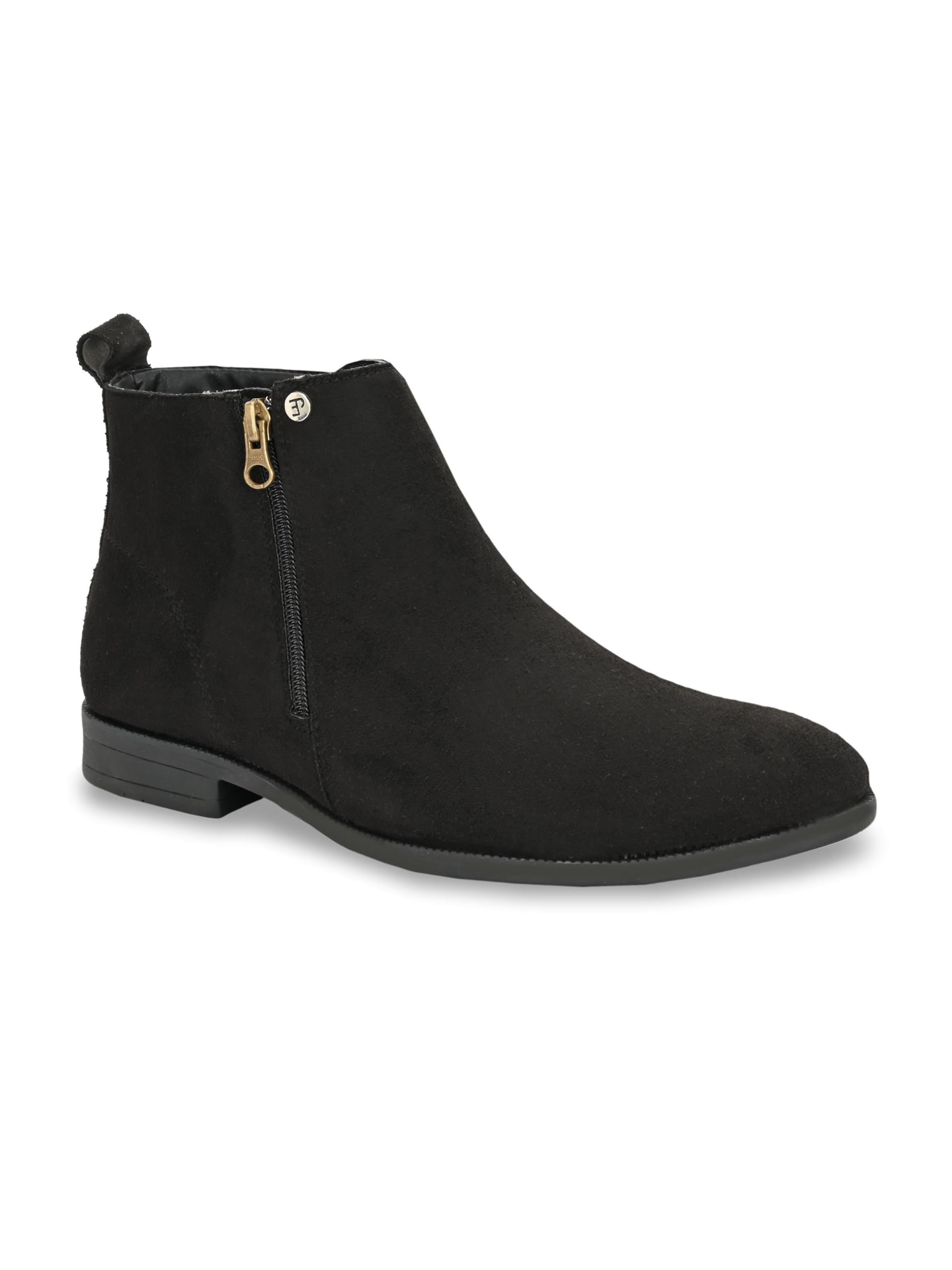 el paso Trendy Brown Suede Ankle Boots for Women | Zip Closure EPJT6607_PA-picture-27