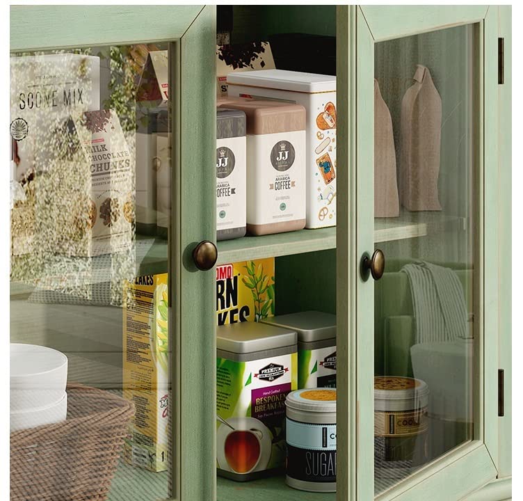 Amazon.com: Vintage Style Wine Cabinet, Wine Bottle Storage Wooden