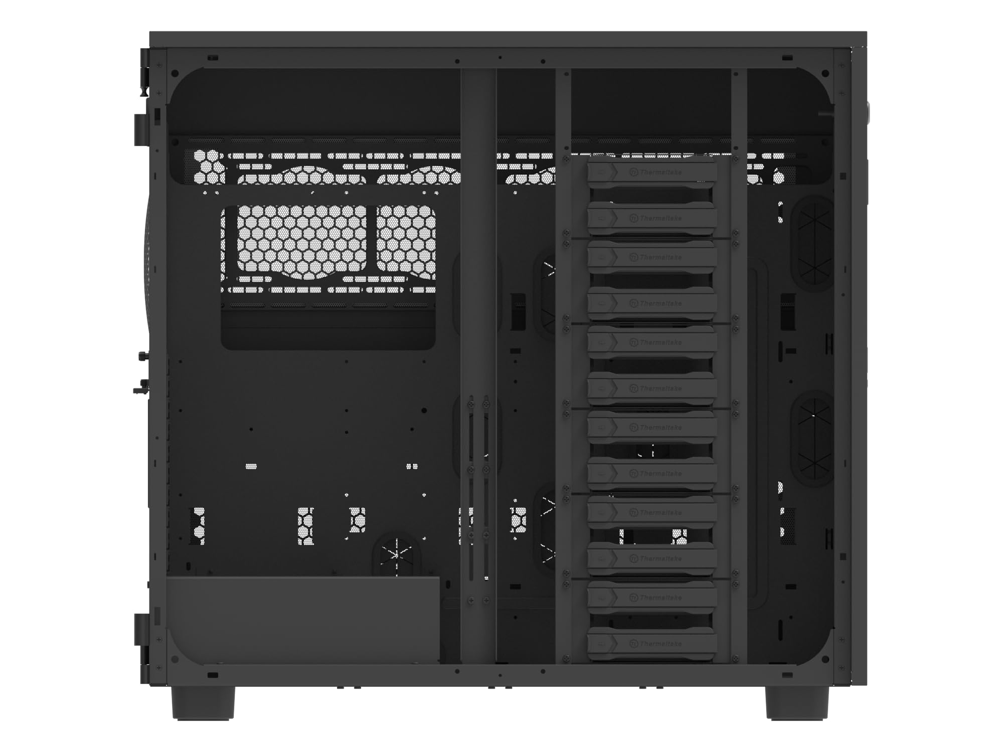 Thermaltake AX700 TG | Super Tower Chassis | Workstation | Server- & KI-Anwendung | Black