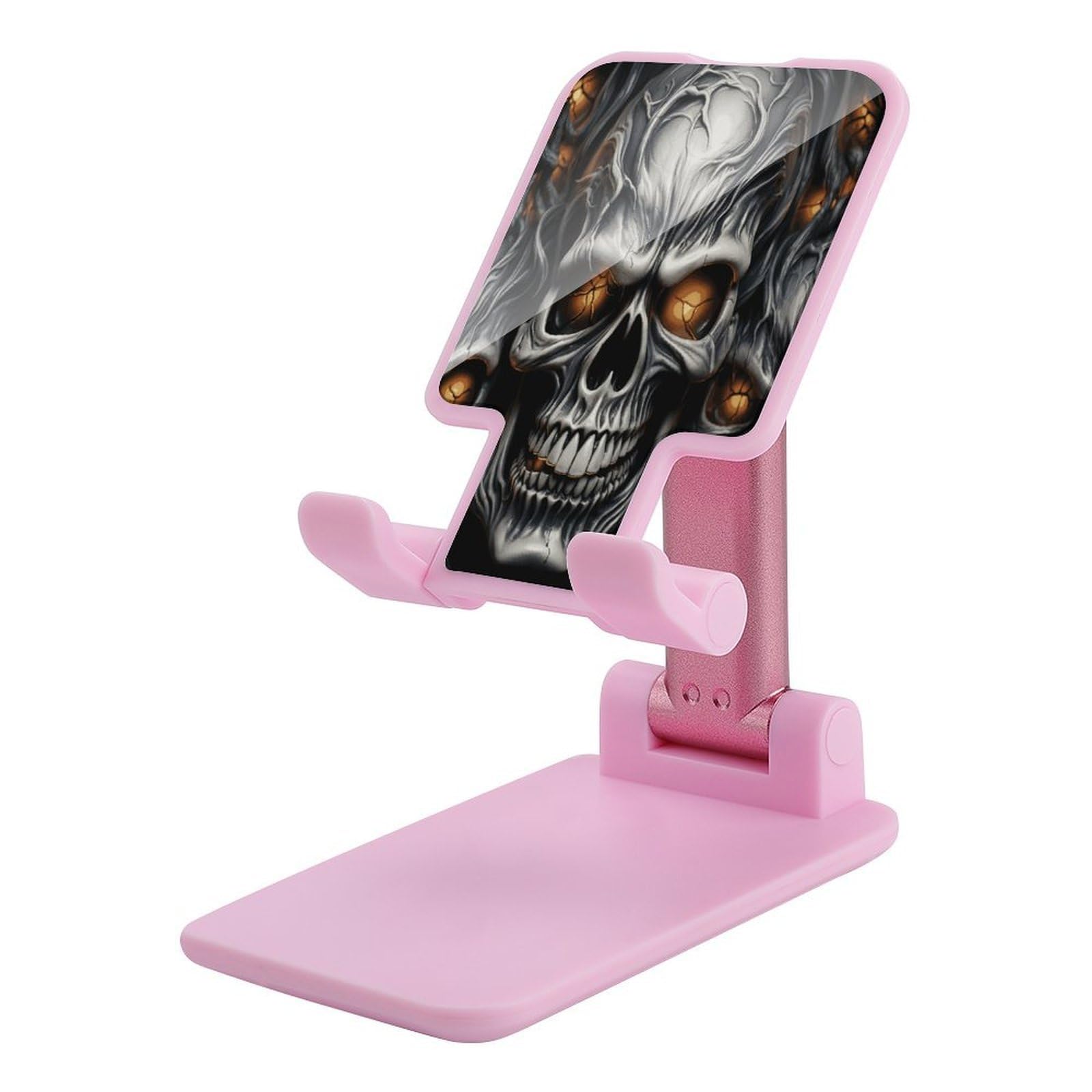 Support de téléphone pliable tête de mort réglable pour iPhone et Android - 7