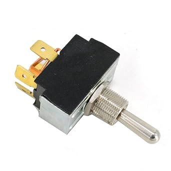 Mower Toggle Switch for PowerFold Deck Models, OEM 184084 | 2-Position Toggle, Electric Deck Lift And Height Adjustment, Fits FrontMount And MidMount Mowers, Genuine OEM Part
