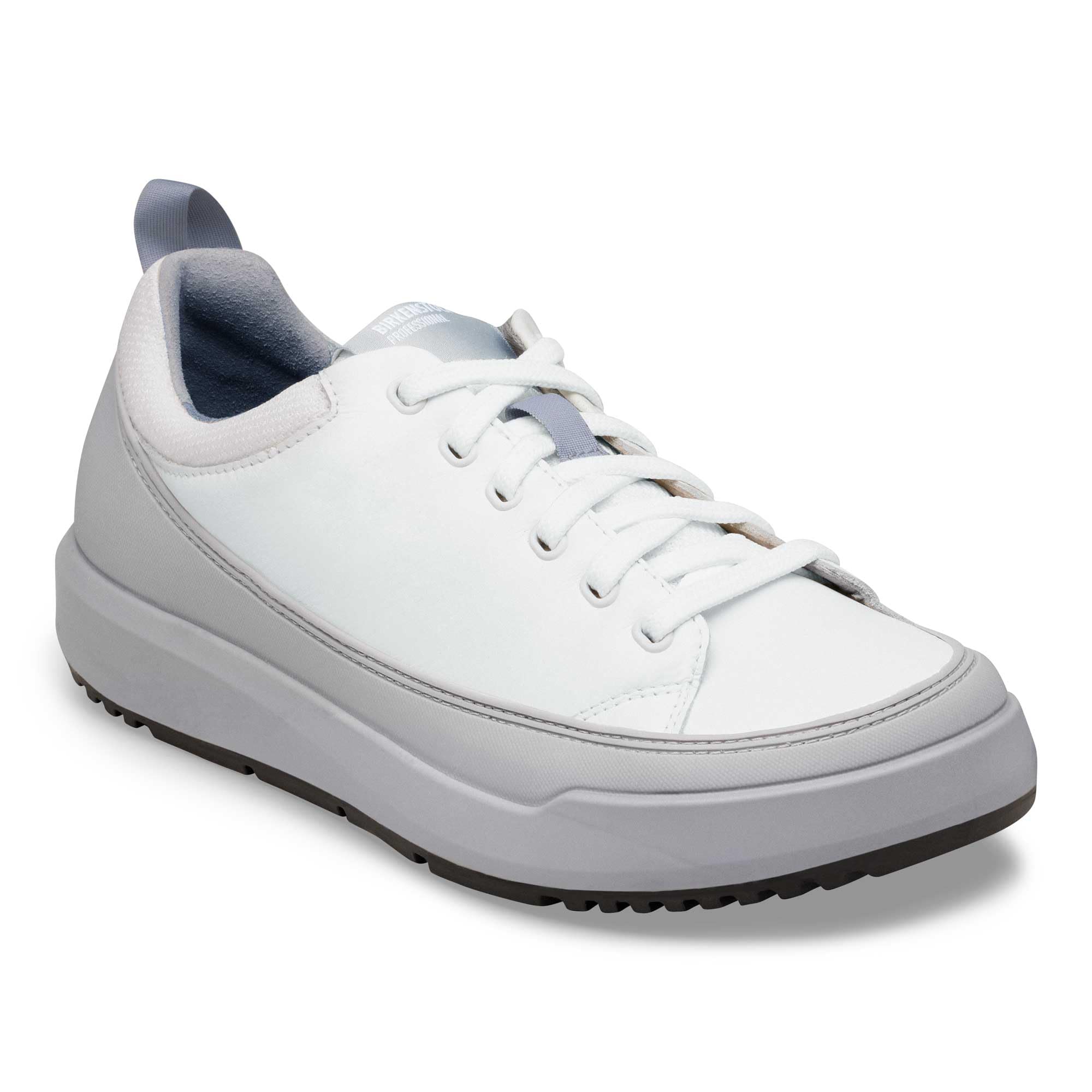 Birkenstock Zapatos de trabajo para hombre O2 SR FO ESD – Melbourne PRO – Zapatos de trabajo certificados según EN ISO 20347:2022 – Antideslizante con plantilla azul profundo intercambiable