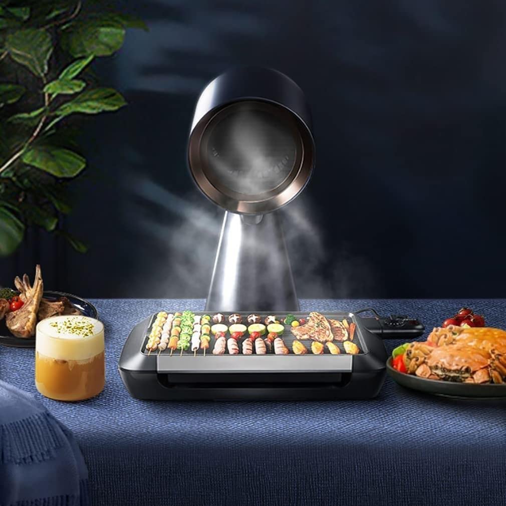 Hotte De Bureau Domestique, Mini Compacte, Faible Bruit, Compagnon De Gril Portable, Hotte De Cuisine Portable, Petite Hotte De 40W
