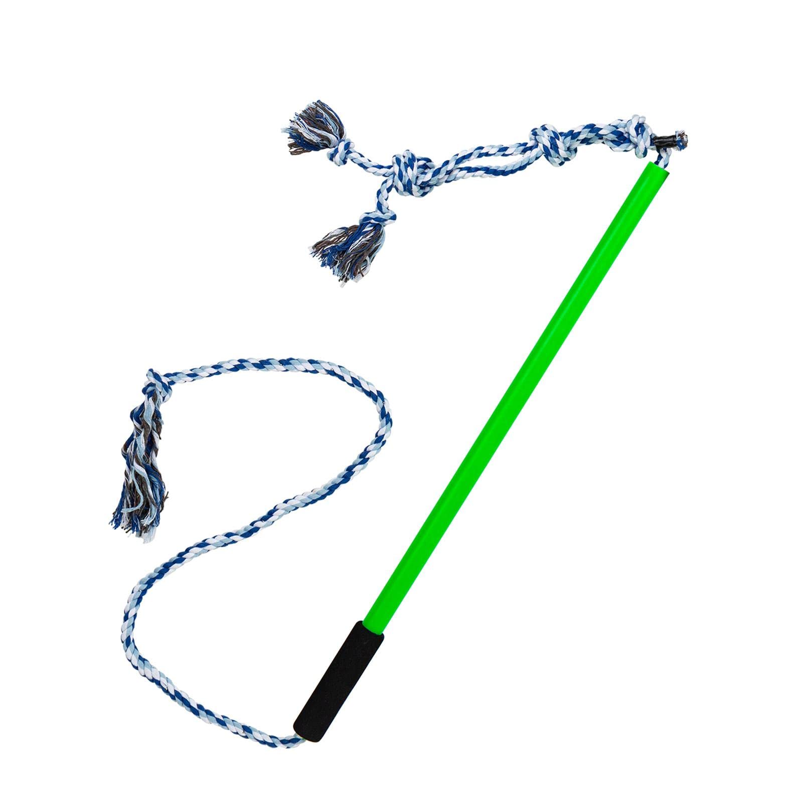 Palo Da Flirt Per Cani Yes4Quality - Con Corda E Giocattoli, Per Allenamento - Foto 3