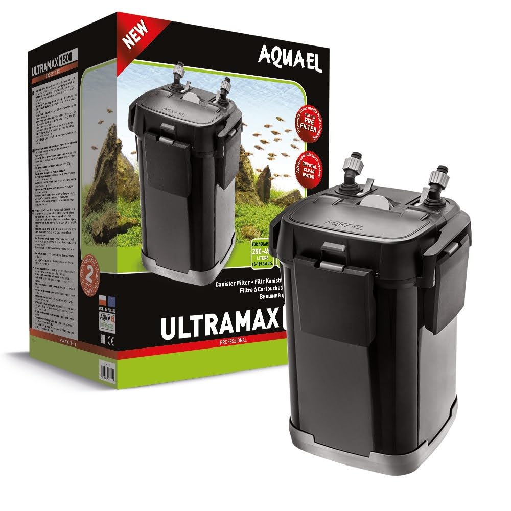 AQUAEL 120665 - Filtro ULTRAMAX 1500, 7150 g, Colore: Nero