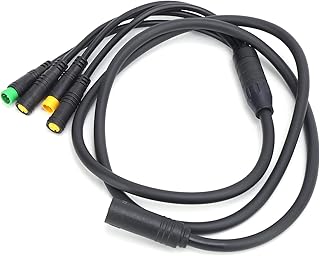 SH-RuiDu 1T4 Electric Bike Cable Harness Gear Sensor Extension Cable for BBS01/BBS02 Motor0 1T4 Cable for Motor Gear Sensor Extension Cable Electric Bike 1T4 Cable Electric Bike Extension Cable 1