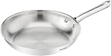 Tefal Duetto On Frying Pan 20 cm, Unsealed, Thick Heat Diffusion Base, Comfort Grip, Durable, Suitable for All Hobs, Stainless Steel, B8660234 - 1