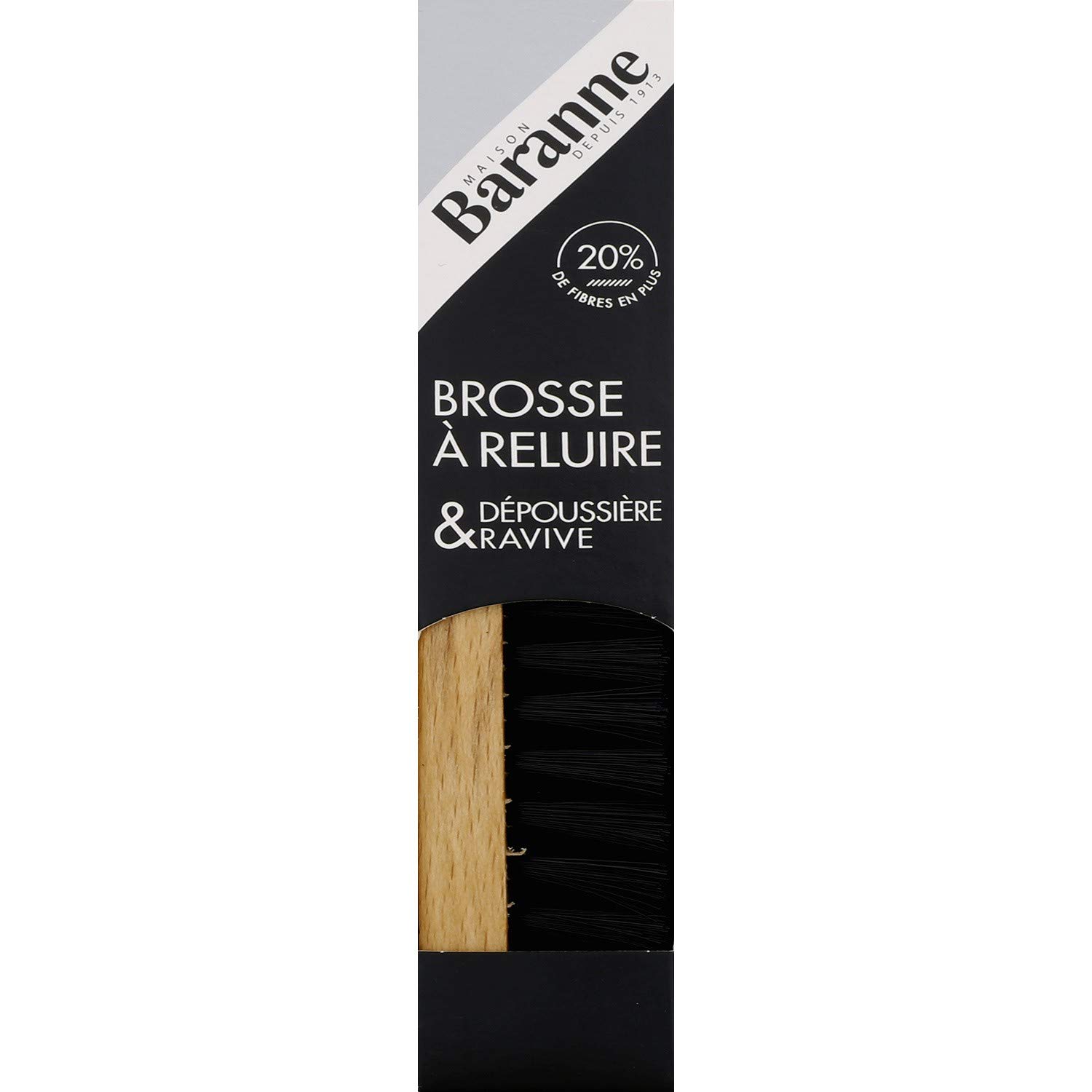 brosse à chaussures baranne classique